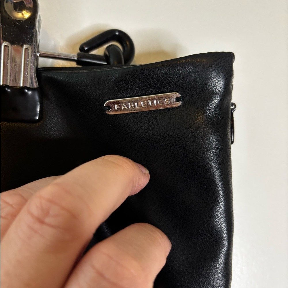 Fabletics Black Faux Leather Mini Skirt XL - Picture 3 of 10